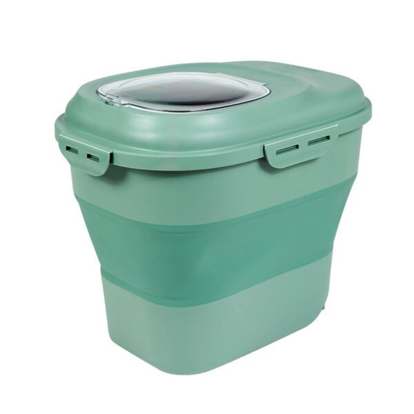 Food Storage Bucket Large Capacity Cat Food Pet Dog Food Sealed Bucket Moistureproof Cat Dog Supplies - Image 3