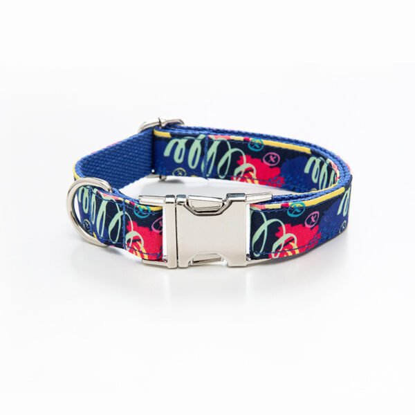 Dog Collar Pet Leash Dog Bow Set Dog Collar Pet Leash Dog Bow Set - Image 2