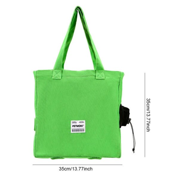 Large Capacity Pet Cat Bag Multifunctional Breathable Dog Canvas Carrier Bag Escape-proof Pet Shoulder Carrying Bag Pet Supplies - Image 10