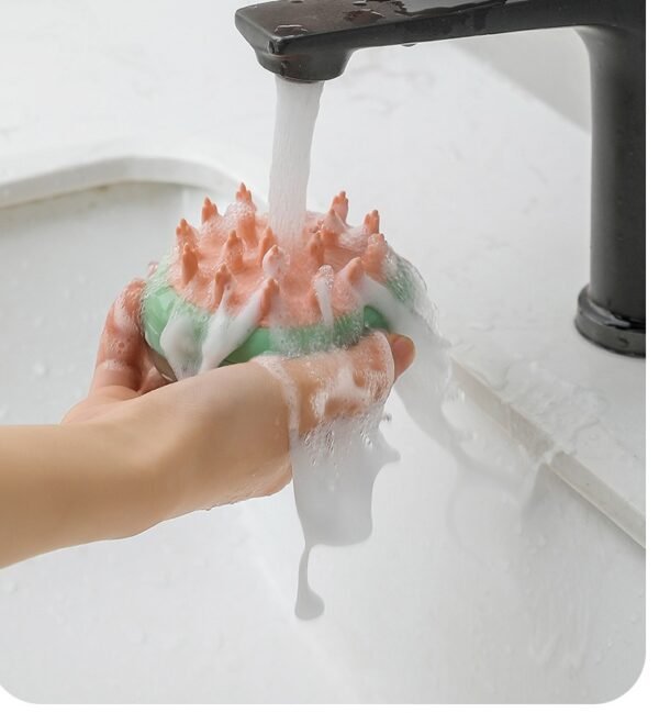New 2 In 1 Pet Cat Dog Cleaning Bathing Massage Shampoo Soap Dispensing Grooming Brush Pets Supplies - Image 9