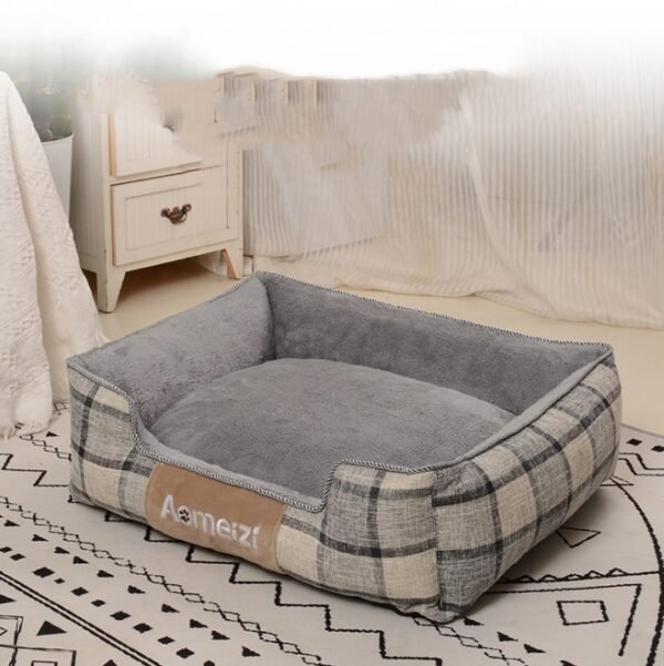 Dog Mat Biting Resistant Pet Bed In Winter - Image 3