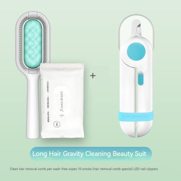 Cleaning Pet Hair Comb Supplies - Image 8