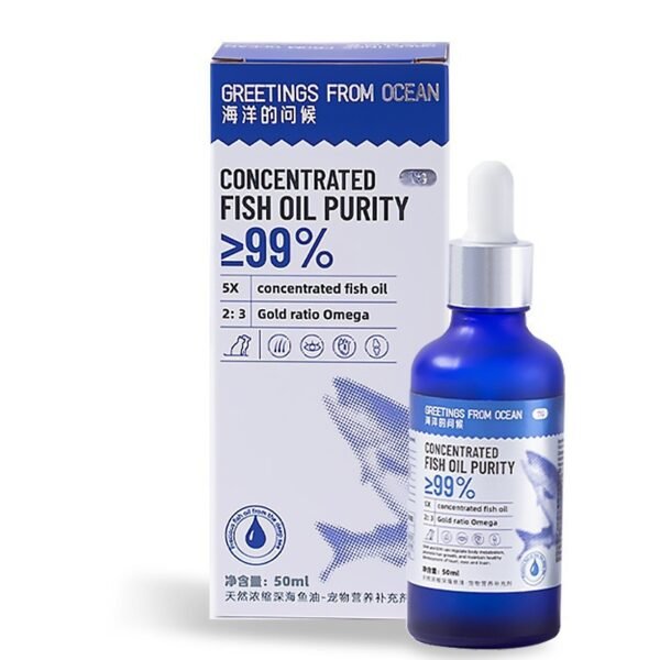 Norway Deep Sea Fish Oil Small And Medium Dogs Cat Beautiful Hair Nutrition Supplement - Image 5