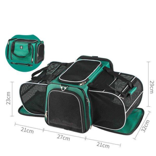 Pets Go Out Backpack Portable Space Capsule Large Capacity Shoulder Dog - Image 6