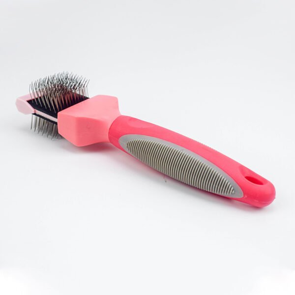 Pet Self Cleaning Hair Brush Cleaning Pets Supplies Cat Double Sided Soft Comb - Image 6