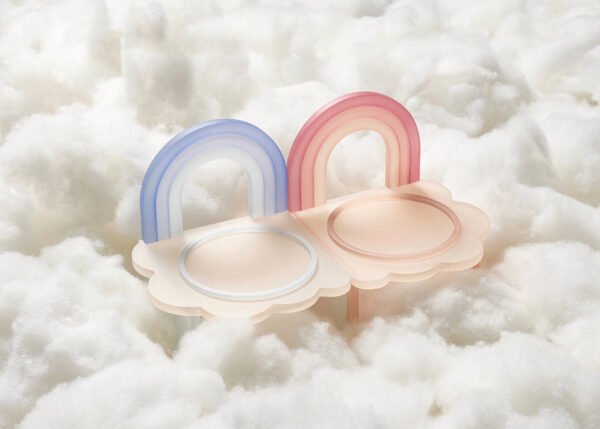 Rainbow Cat And Dog Bowl Rack Cute Pet Supplies - Image 3