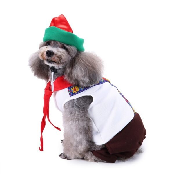 Dog supplies pet christmas clothes - Image 9