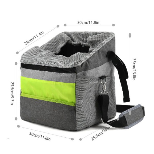 Pet bag bicycle basket pet bag - Image 3