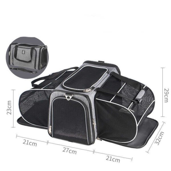 Pets Go Out Backpack Portable Space Capsule Large Capacity Shoulder Dog - Image 3