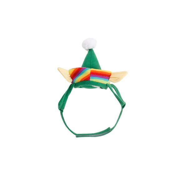 Pet Supplies Dog Christmas Hat 4-piece Green Foot Cover - Image 3