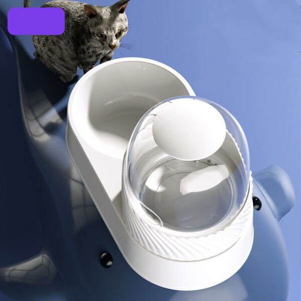 Water Drinker Dog Cat Bowl Bowl Combination Pet Supplies - Image 2