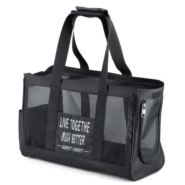 Winter Warm Cage Canvas Dog Backpack Cat Supplies Bag - Image 5