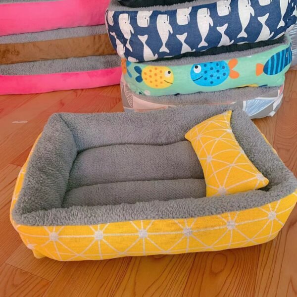 Pet Supplies Linen Pet Bed Moisture-proof - Image 5