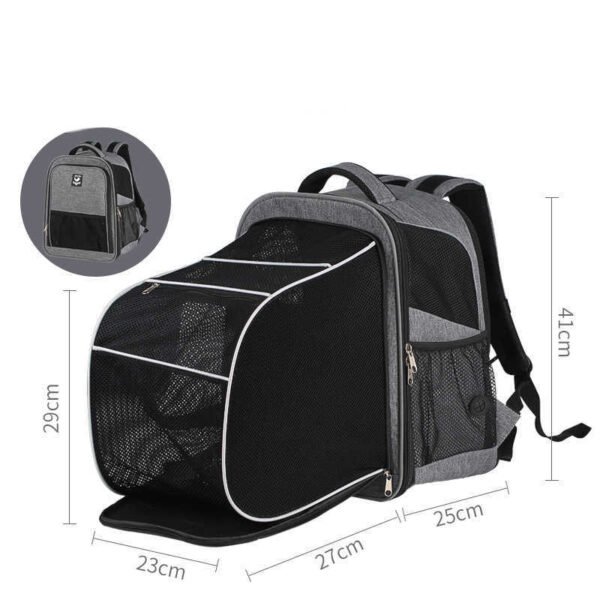 Pets Go Out Backpack Portable Space Capsule Large Capacity Shoulder Dog - Image 2