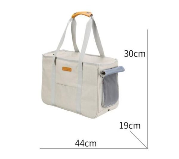 Winter Warm Cage Canvas Dog Backpack Cat Supplies Bag - Image 4