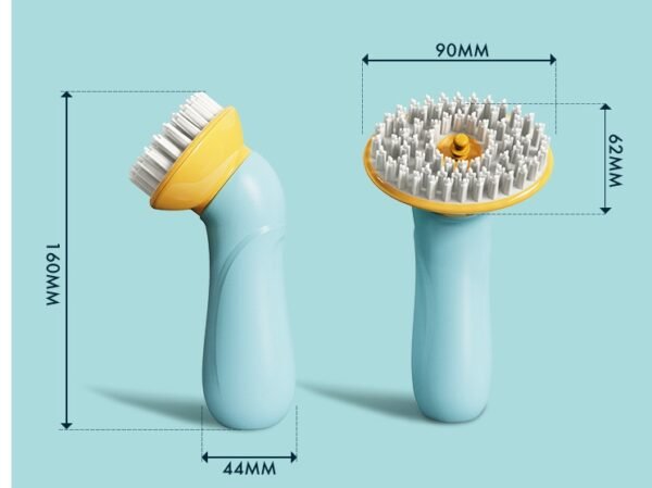 New Hand-held Pet Bath Brush Bath Brush Cleaning Pet Shower Hair Grooming Cmob Dog Cleaning Tool Pet Supplies - Image 3
