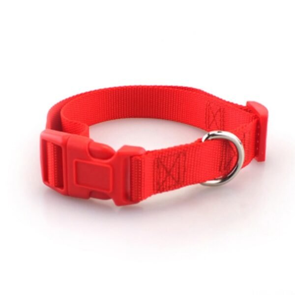 Plain Polyester Collar  Nylon Pet Supplies - Image 3