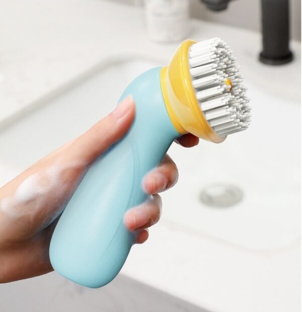 New Hand-held Pet Bath Brush Bath Brush Cleaning Pet Shower Hair Grooming Cmob Dog Cleaning Tool Pet Supplies - Image 4