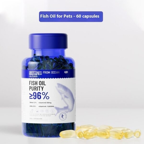 Norway Deep Sea Fish Oil Small And Medium Dogs Cat Beautiful Hair Nutrition Supplement - Image 7