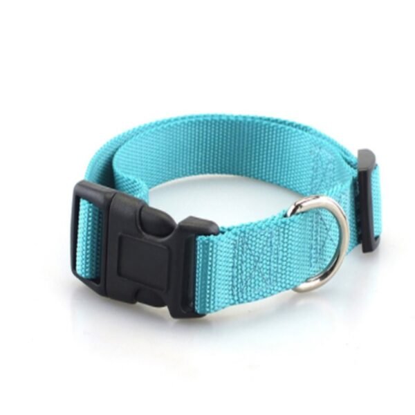 Plain Polyester Collar  Nylon Pet Supplies - Image 2