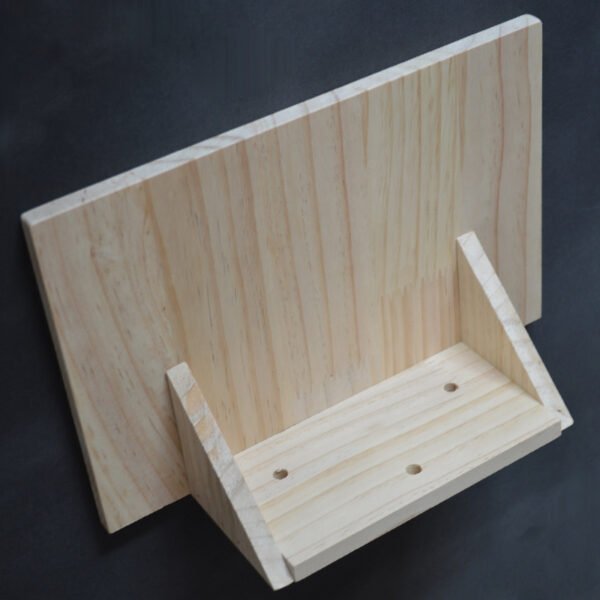 Solid Wood Cat Jumping Platform Wall-mounted Supplies Climbing Frame Punch - Image 4
